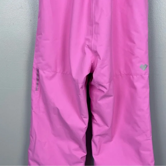 Obermeyer Girls Snoverall Hot Pink Ski Bib Pants 55018 Adjusrtable Size 6 Winter - Picture 7 of 16